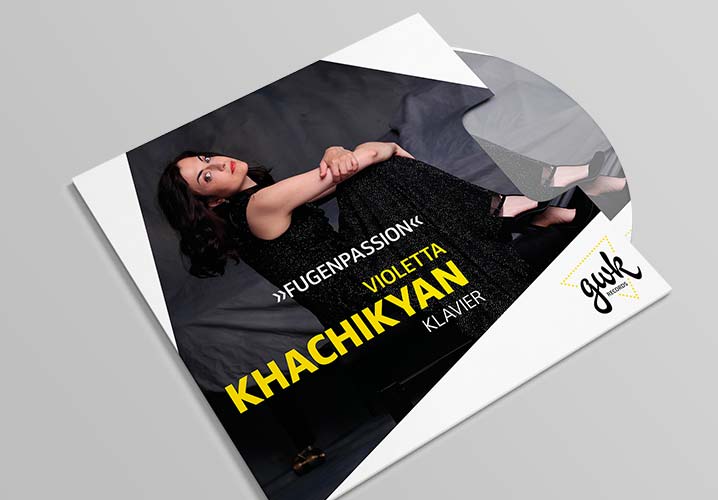 CD-Cover "Fugenpassion" von Violetta Khachikyan 