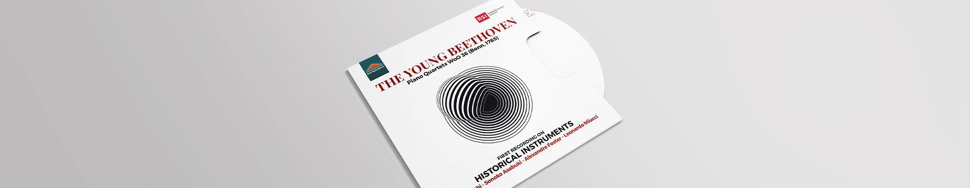 CD-Cover „The Young Beethoven“ von Leonardo Miucci