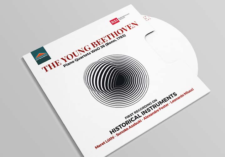 CD-Cover „The Young Beethoven“ von Leonardo Miucci